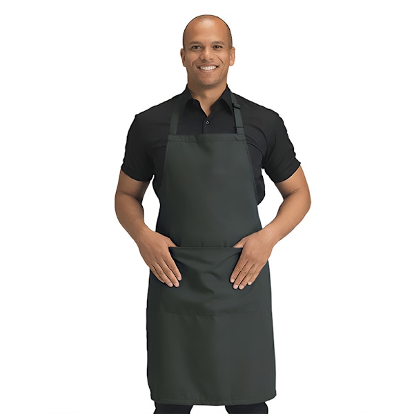 Dennys fickförsedd helförkläde i stormgrått, one size Storm Grey One Size