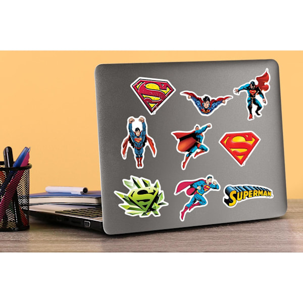 Superman Deluxe Poser Stickers (Förpackning med 100) One Size Multicolo Multicoloured One Size