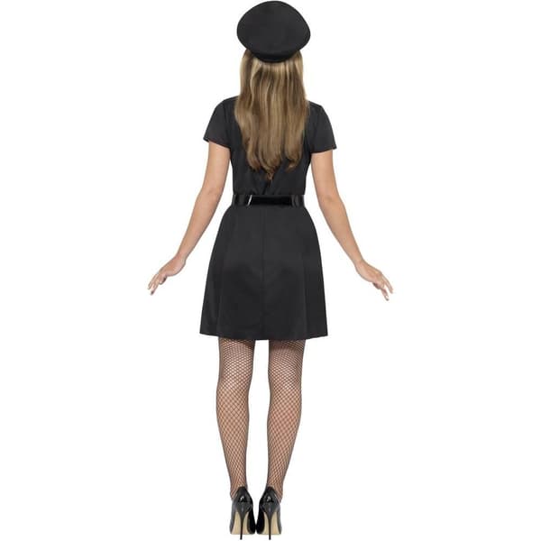 Smiffys Dam/Kvinnor Special Constable Kostymset S Svart Black S