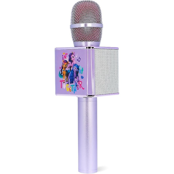 My Little Pony Karaoke Mikrofon En Storlek Lila Purple One Size