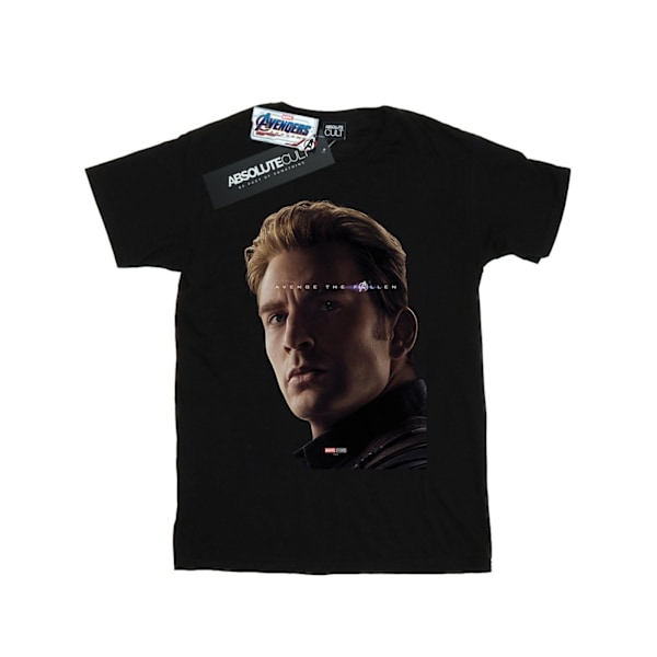 Marvel Mens Avengers Endgame Avenge The Fallen Captain America Black L