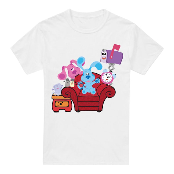 Blue´s Clues & You! Herr T-shirt Friends Forever XL Vit White XL