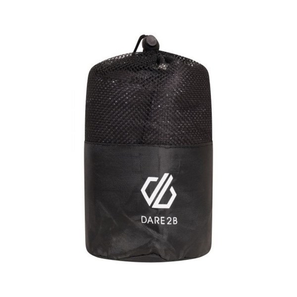 Dare 2B Unisex vuxen mikrofiber Yogamatta handduk One Size Svart Black One Size