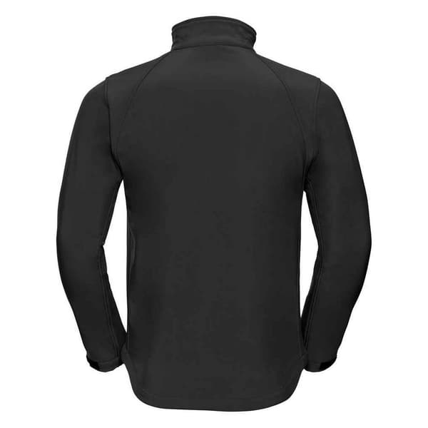 Russell Herr Plain Soft Shell Jacka 4XL Svart Black 4XL