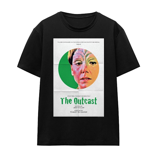 Star Trek Unisex Vuxen The Next Generation Säsong 5 Avsnitt 17 Black L