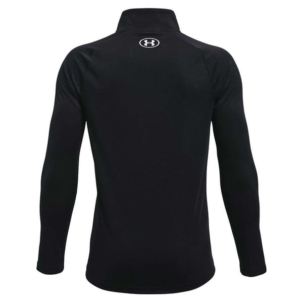 Under Armour Pojkar Tech 2.0 Half Zip Träningströja 13 År Svart/Vit Black/White 13 Years