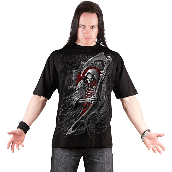 Spiral Direct Unisex Adult Reaper´s Portal T-Shirt S Svart Black S