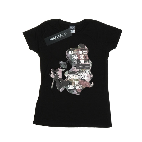 Disney Princess Dam/Dam Belle Happiness T-shirt i bomull L Black L
