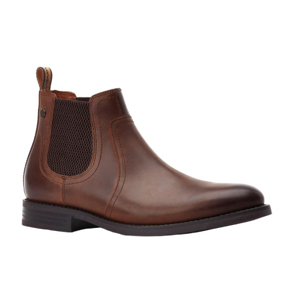 Base London Bateman Läder Chelsea Boots 9 UK Brun Brown 9 UK