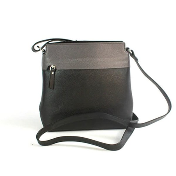 Eastern Counties Leather Dam/Dam Opal Läder Handväska En Black/Dark Grey One Size