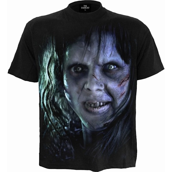 The Exorcist Unisex Vuxen Regan T-shirt Stor Svart Black L
