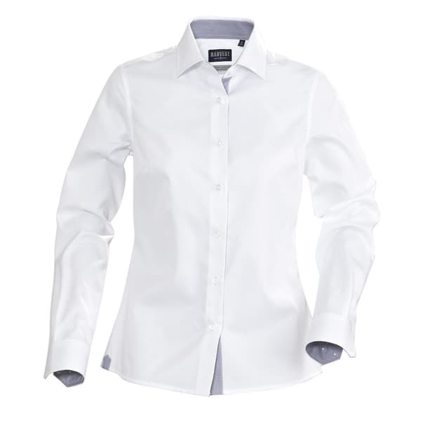 Harvest Dam/Dam Baltimore Formell Skjorta M Vit White M