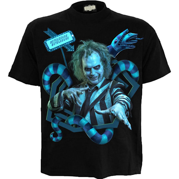 Beetlejuice Beetlejuice Unisex Vuxen Sandmask Portal T-Shirt S Black S