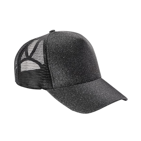 Result Headwear Mens Core New York Sparkle Cap One Size Black Black One Size