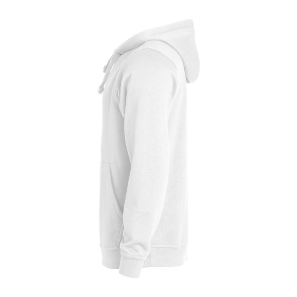 Clique Unisex Vuxen Basic Hoodie M Vit White M