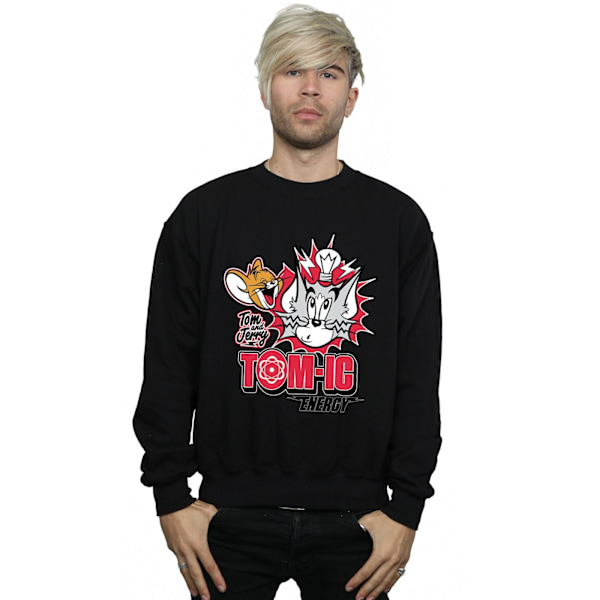 Tom And Jerry Herr Tomic Energy Sweatshirt XXL Svart Black XXL