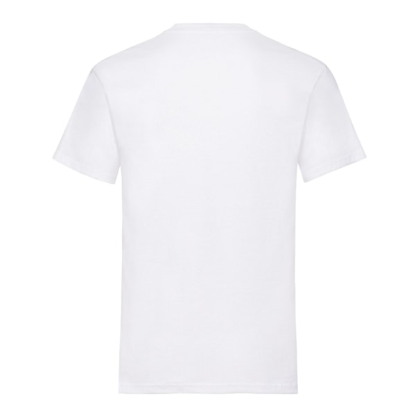 Fruit of the Loom Unisex Vuxen Enfärgad Bomull Tung T-shirt M Vit White M
