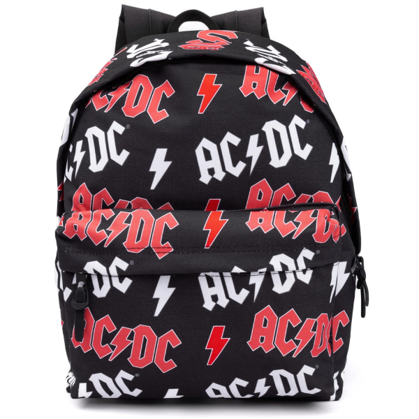 AC/DC Lightning Logo Ryggsäck One Size Svart/Röd/Vit Black/Red/White One Size