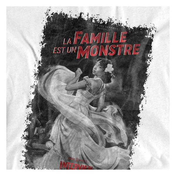 Interview With The Vampire Dam/Dam La Famille Mono Poster White XL