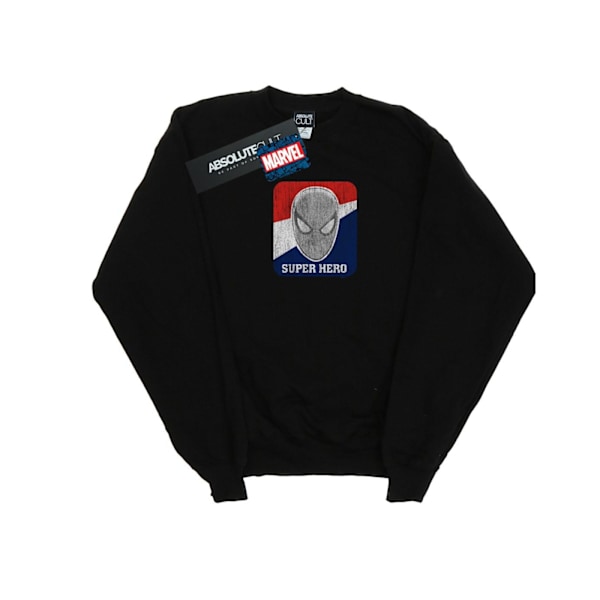 Marvel Herr Spider-Man Superhjälte Sports Sweatshirt 4XL Svart Black 4XL