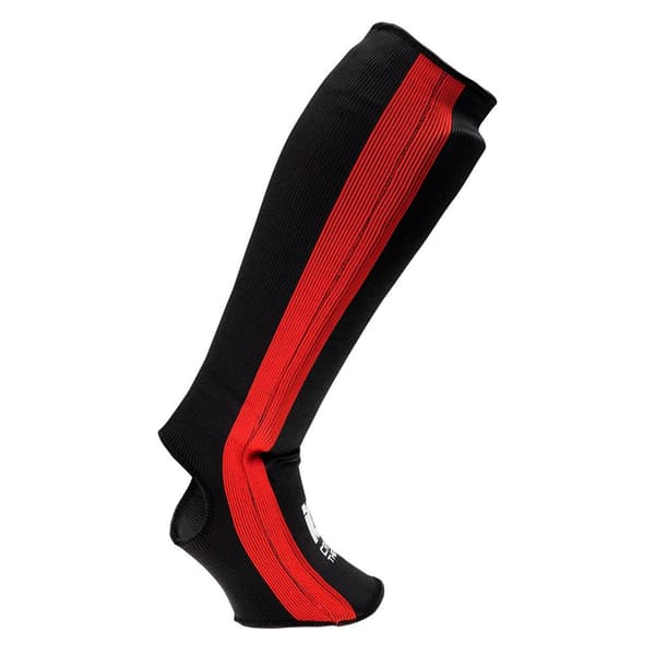 IQ Amparo Elastiska Benskydd S Svart/Röd Black/Red S