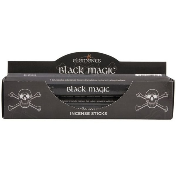 Elements Black Magic rökelsestickor (låda med 6 förpackningar) En one size B Black One Size