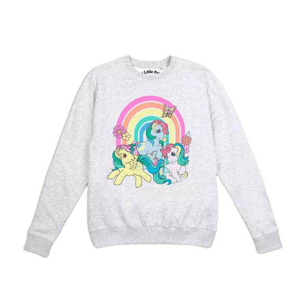 My Little Pony Dam/Damgrupp Bild Sweatshirt L Sports Grå Sports Grey L