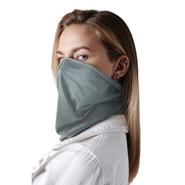 Beechfield Återvunnen Snood En Storlek Grå Grey One Size