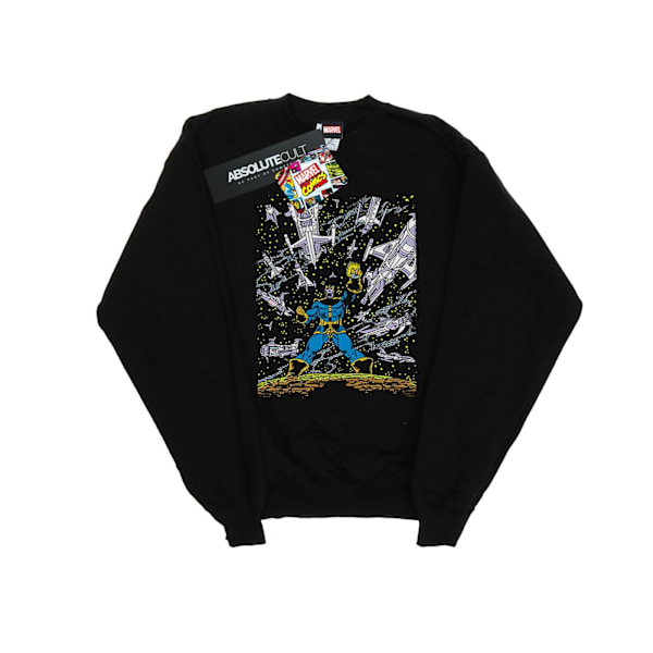 Marvel Dam/Kvinnor Thanos Ships Sweatshirt XXL Svart Black XXL