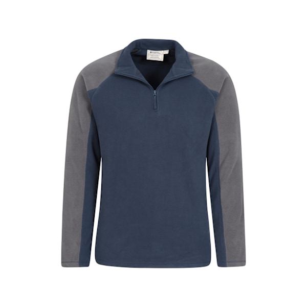 Mountain Warehouse Ashbourne II Fleece Tröja med Halv Dragkedja Herr XS Mörkblå Dark Blue XS