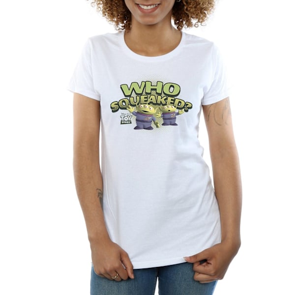 Disney Dam/Kvinnor Toy Story Vem Pip? Bomull T-shirt L W White L