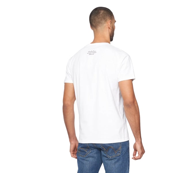 Duck and Cover Mens Kaylum T-Shirt M Vit White M