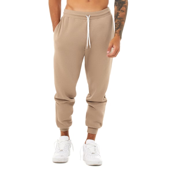 Bella + Canvas Unisex Jogger Sweatpants M Tan Tan M