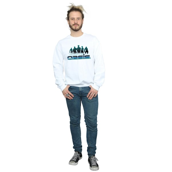 Ready Player One Herr Welcome To The Oasis Sweatshirt 3XL Vit White 3XL