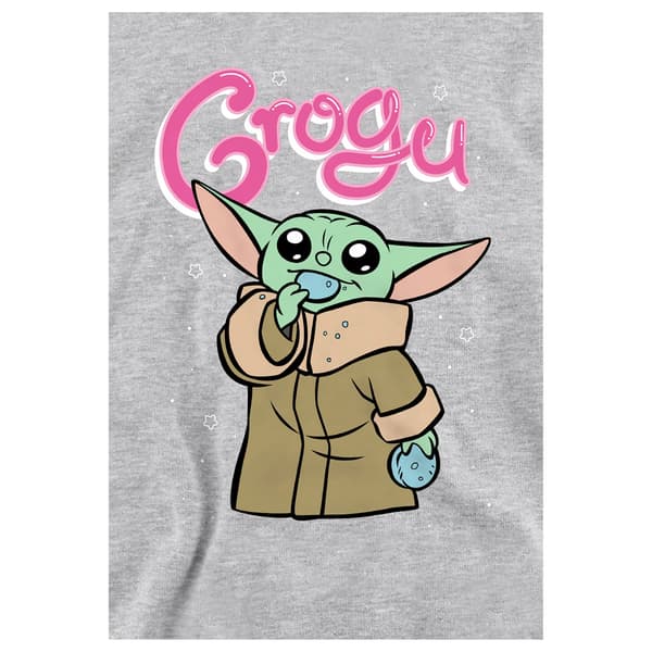 Star Wars Barn/Ungdom Grogu Bubble Heather Pullover Hoodie 1 Athletic 12-13 Years