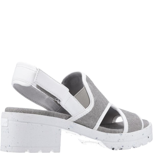 Rocket Dog Dam/Kvinnor Lilly Sandaler 3 UK Grå/Vit Grey/White 3 UK