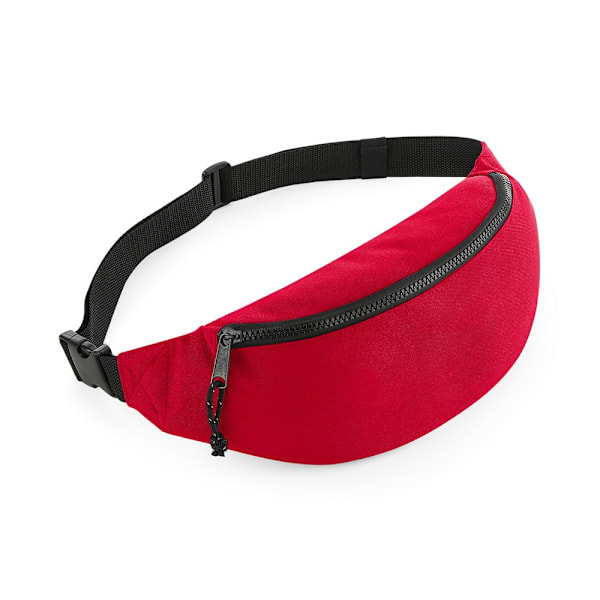 BagBase Unisex Återvunnen Bältesväska One Size Classic Röd Classic Red One Size