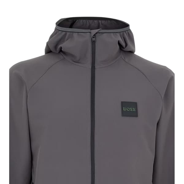 Boss Herr Future Hooded Windbreaker S Mörkgrå Dark Grey S