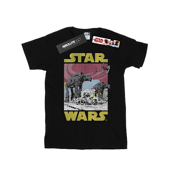 Star Wars Boys The Last Jedi AT-AT T-shirt 12-13 år Svart Black 12-13 Years