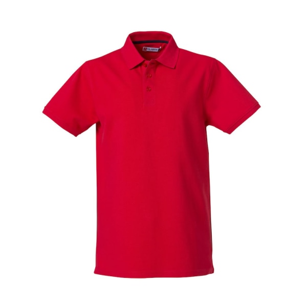 Clique Män Heavy Premium Polo Shirt 3XL Röd Red 3XL