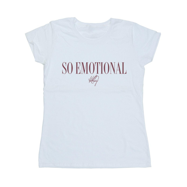 Whitney Houston Dam/Kvinnor So Emotional Bomull T-shirt XL Wh White XL
