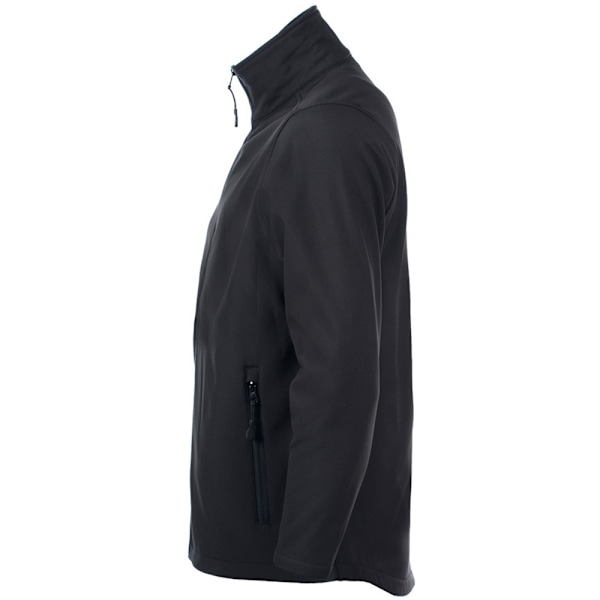 SOLS Herr Race Full Zip Vattenavvisande Softshelljacka M Svart Black M