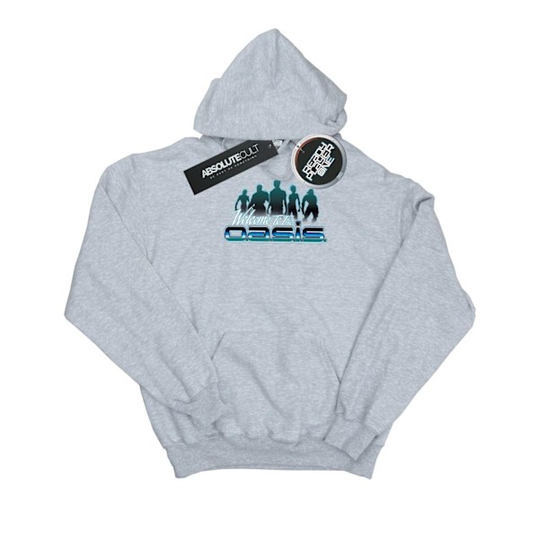 Ready Player One Boys Welcome To The Oasis Hoodie 7-8 År Spo Sports Grey 7-8 Years