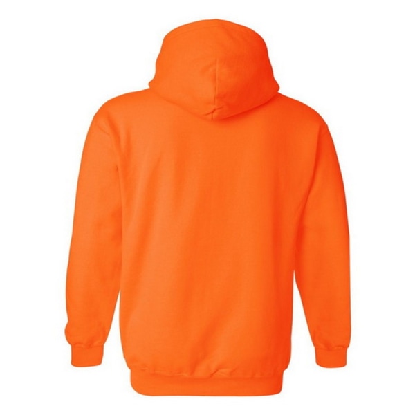 Gildan Heavy Blend Adult Unisex Hood Sweatshirt / Hoodie S Sa Safety Orange S