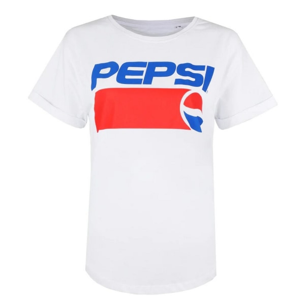 Pepsi T-shirt dam/dam 1991 S vit/blå/röd White/Blue/Red S