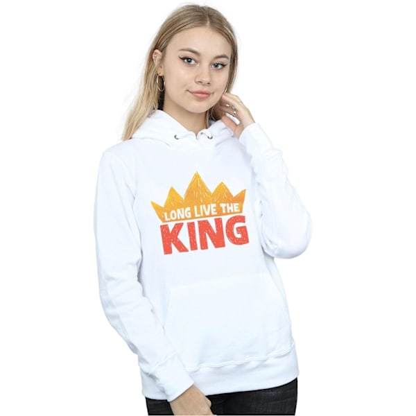 Disney Dam/Kvinnor Lejonkungen Film Lång Live The King Hoo White XL