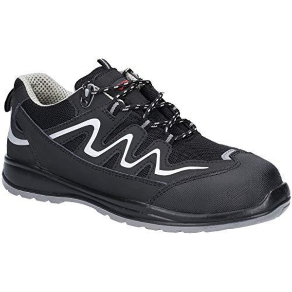 Centek Unisex FS313 Extra Lätt Vattenavvisande Nubuck Läder Black 4 UK
