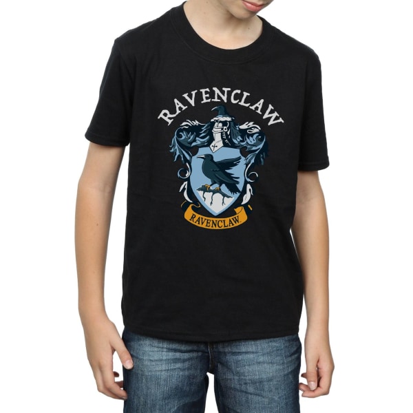 Harry Potter Boys Ravenclaw Bomull T-shirt 5-6 år Svart Black 5-6 Years