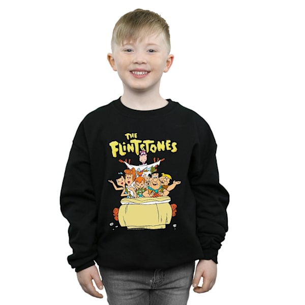 The Flintstones Boys The The Ride Sweatshirt 7-8 År Svart Black 7-8 Years