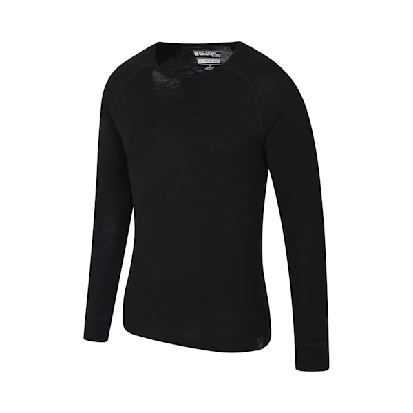 Mountain Warehouse Merino Ull Baslager Topp (2-pack) Black XS